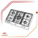 اجاق گاز پنج شعله استیل البرز مدلS5911
