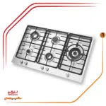 اجاق گاز پنج شعله استیل البرز مدلS5912