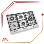 اجاق گاز پنج شعله استیل البرز مدلS5912 - Image 3