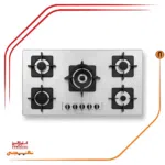 اجاق گاز پنج شعله استیل البرز مدلS5913 - Image 2