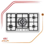 اجاق گاز پنج شعله استیل البرز مدلS5952