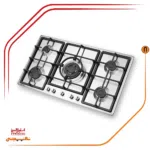 اجاق گاز پنج شعله استیل البرز مدلS5952