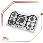 اجاق گاز پنج شعله استیل البرز مدلS5955
