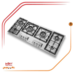 اجاق گاز شش شعله استیل البرز مدلS6121 - تصویر 4