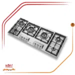 اجاق گاز شش شعله استیل البرز مدلS6121 - Image 4