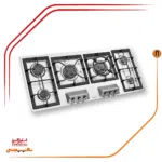 اجاق گاز شش شعله استیل البرز مدلS6125