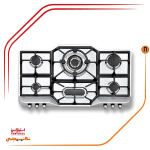 اجاق گاز شش شعله استیل البرز مدلS6901 - تصویر 2