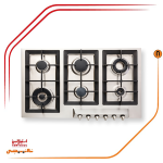 اجاق گاز شش شعله استیل البرز مدلS6902 - تصویر 2