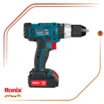 دریل پیچ گوشتی چکشی شارژی مدل 8616K رونیکس