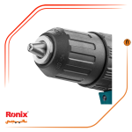 دریل پیچ‌گوشتی چکشی شارژی براش‌لس 20 ولت تاپ لاین رونیکس مدل K8900