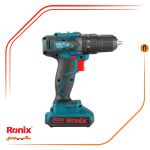 دریل پیچ‌گوشتی چکشی شارژی براش‌لس 20 ولت تاپ لاین رونیکس مدل K8900