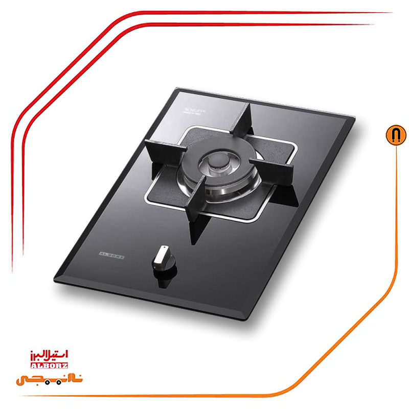 اجاق گاز تک شعله استیل البرز مدلG1301