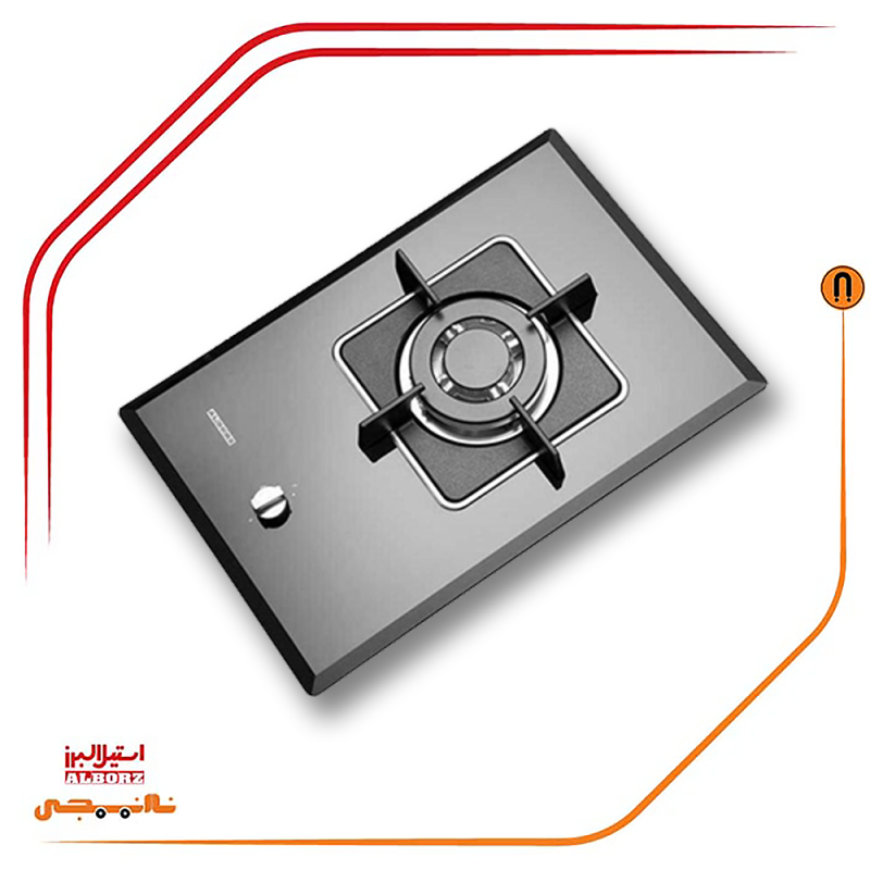اجاق گاز تک شعله استیل البرز مدلG1301