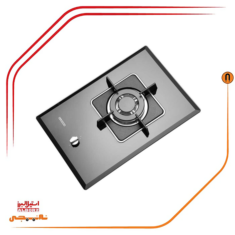 اجاق گاز تک شعله استیل البرز مدلG1351