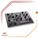 اجاق گاز پنج شعله استیل البرز مدلG5703