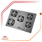اجاق گاز پنج شعله استیل البرز مدلG5753