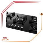 اجاق گاز پنج شعله استیل البرز مدلG5904