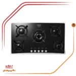 اجاق گاز پنج شعله استیل البرز مدلG5904S