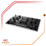 اجاق گاز پنج شعله استیل البرز مدلG5904S