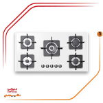 اجاق گاز پنج شعله استیل البرز مدلG5910 W