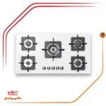 اجاق گاز پنج شعله استیل البرز مدلG5910 W