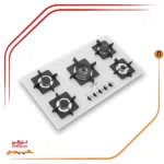 اجاق گاز پنج شعله استیل البرز مدلG5910 W