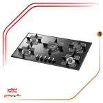 اجاق گاز پنج شعله استیل البرز مدلG5910