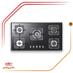 اجاق گاز پنج شعله استیل البرز مدلG5910