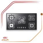 اجاق گاز پنج شعله استیل البرز مدلG5910