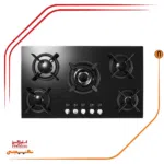 اجاق گاز پنج شعله استیل البرز مدلG5954