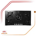 اجاق گاز پنج شعله استیل البرز مدلG5954s