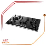 اجاق گاز پنج شعله استیل البرز مدلG5954s