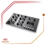اجاق گاز پنج شعله استیل البرز مدلG5957