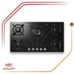 اجاق گاز پنج شعله استیل البرز مدلG5958