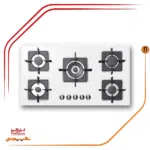 اجاق گاز پنج شعله استیل البرز مدلG5960 W