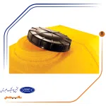 مخزن سمپاش 1000 لیتری کششی زرد طبرستان