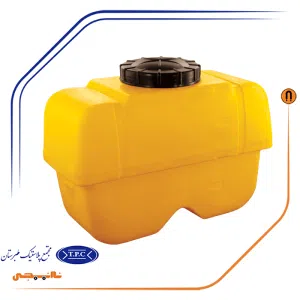 مخزن سمپاش 400 لیتری دوطبقه زرد طبرستان