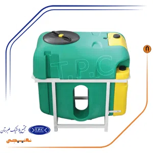 مخزن سمپاش 600 لیتری توربینی سبز طبرستان