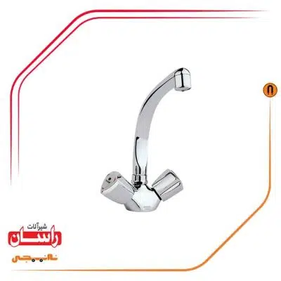 شیر روشویی تک پایه علم پینی
