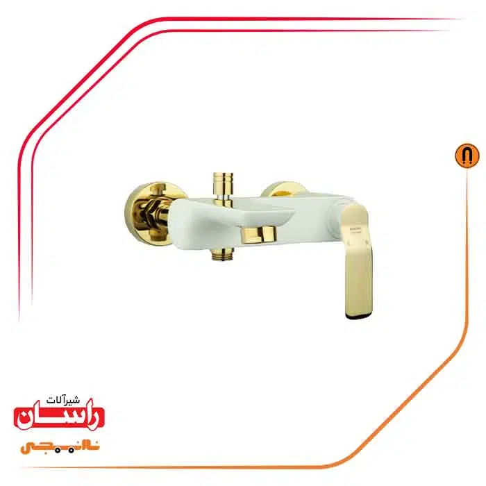 02 شیر حمام راسان مدل آوات