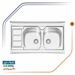   سینک ظرفشویی ایلیا استیل مدل 1051
