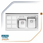   سینک ظرفشویی ایلیا استیل مدل 1065