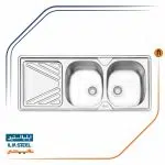 سینک ظرفشویی ایلیا استیل مدل 2028