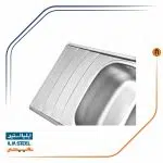 سینک ظرفشویی ایلیااستیل مدل 2044