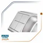 سینک ظرفشویی ایلیااستیل مدل 2041