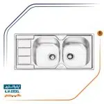 سینک توکار ایلیا استیل مدل 2051