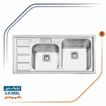 سینک ظرفشویی ایلیااستیل مدل 2052