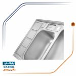 سینک ظرفشویی ایلیااستیل مدل 2052