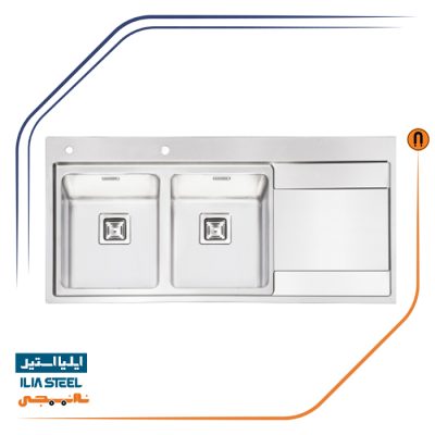  سینک توکار ایلیا استیل مدل 2070