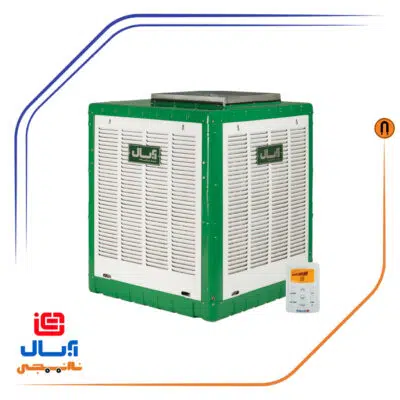 کولر آبی خروجی از بالا برند آبسال مدل AC/DC68